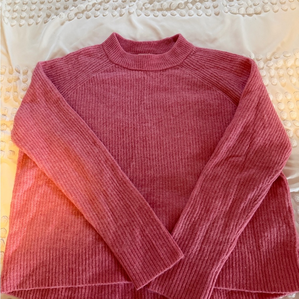 H&M Pink Knit Sweater